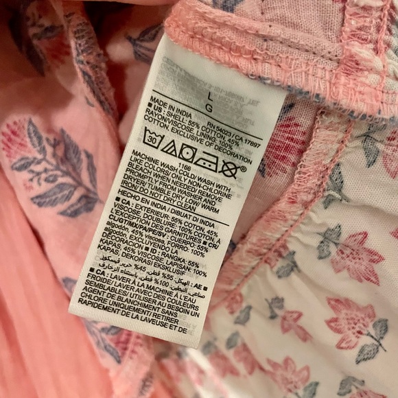 Boho dress sz L - Picture 3 of 3